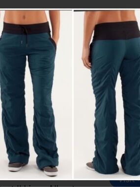 Lululemon Studio Pant II *Liner
Alberta Lake/ Black Sz 4 NWOT